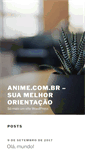 Mobile Screenshot of anime.com.br