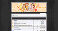 Desktop Screenshot of anime.web.tr