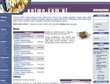 Tablet Screenshot of anime.com.pl